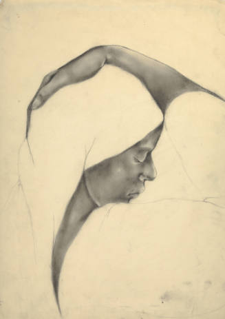 Black Woman With Hands On Head