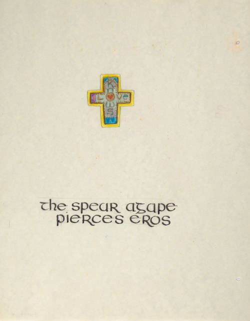 Knowings: The Spear Agape Pierces Eros