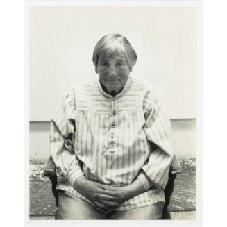 Agnes Martin in her Taos Studio, 1996