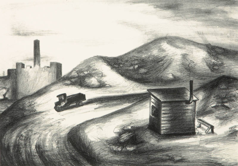 Untitled (Truck, Shed, Hill)