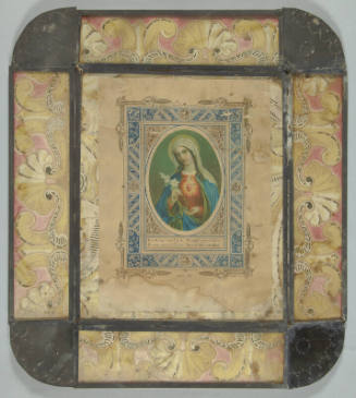Sacred Heart of Mary -Framed Card