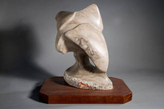 Untitled (marble raptor)