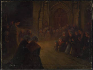 Women and Children Praying, Night
