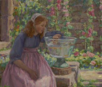 Ester, Girl in Pink Apron