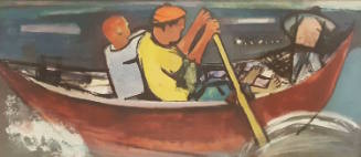 Rowers in Boat