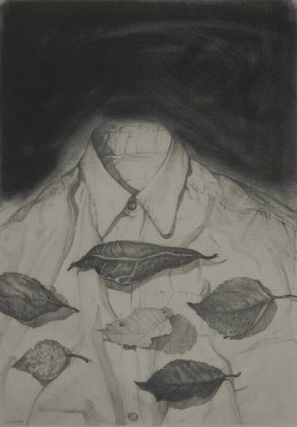 Untitled (man's shirt with leaves)