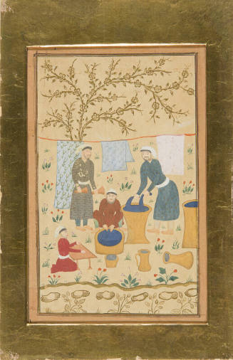 Persian Peasant Men Dying Clothes
