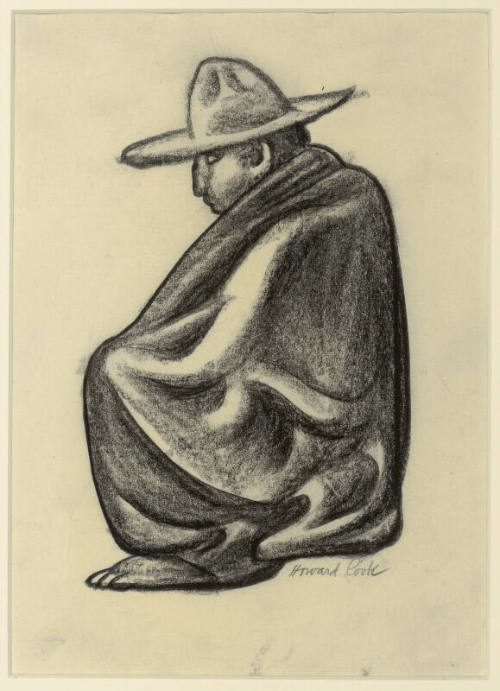 Untitled (seated Mexican)