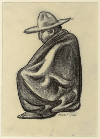 Untitled (seated Mexican)