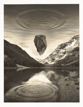 Untitled (Floating Rock)