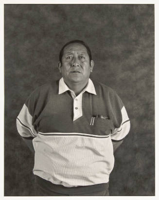 Taos Portrait Project: Ruben Romero (Snowbird), Taos Pueblo
