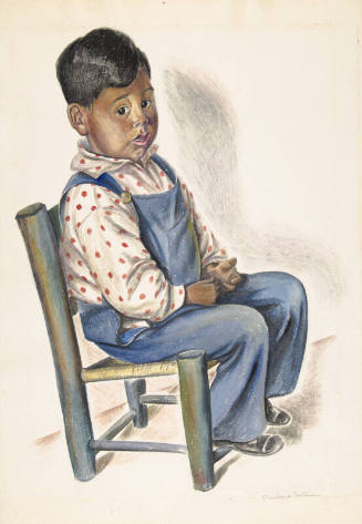 Little Boy in Chair