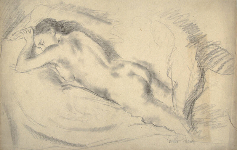 Untitled [reclining nude]