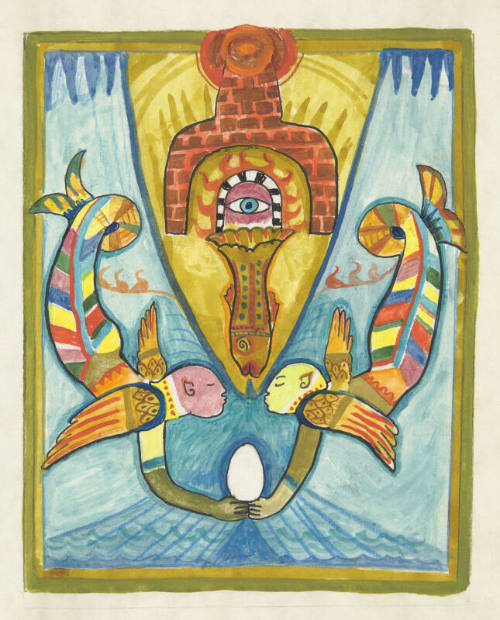 Picture Book of Days: Winged Fish With Cosmic Egg