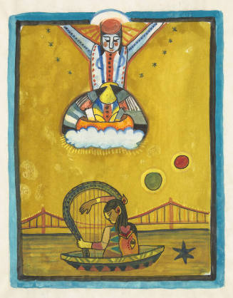 Picture Book of Days: Woman in Boat, Golden Gate Bridge