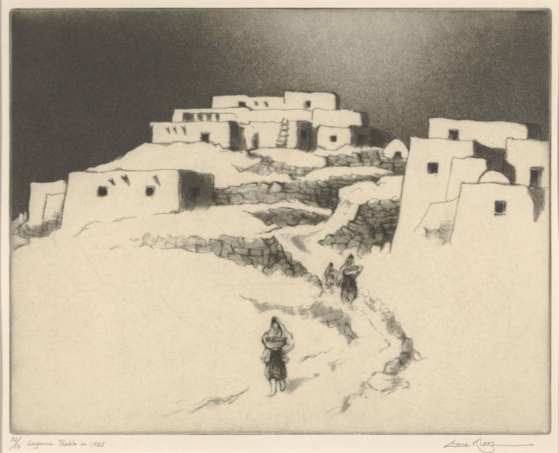 Laguna Pueblo-1925