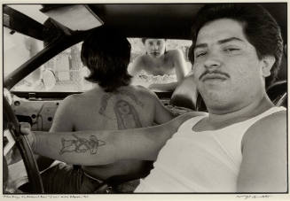 Melissa Armijo, Eloy Montoya and Richard "El Wino" Madrid, Albuquerque, 1983