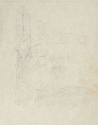 Picture Book of Days: Pencil Sketch for title page