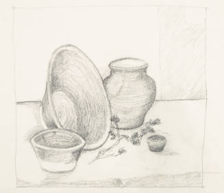 Still Life With Pottery