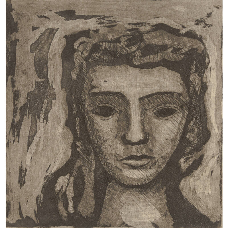 Untitled (woman's head)